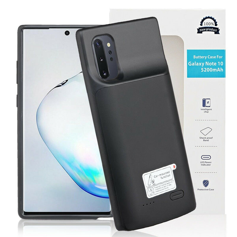 Samsung Galaxy Note 10+ 10 High Capacity 6000mAh Battery Case with S-Pen Hole