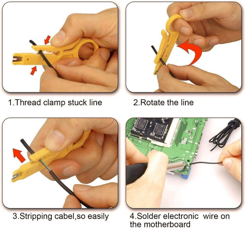 20Pcs Soldering Tips Iron Kit Electronic 60W Adjustable Temperature Welding Tool