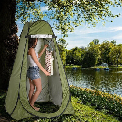 Pop Up Tent Shower Privacy Tent Camping Toilet Changing Room Shelter Portable