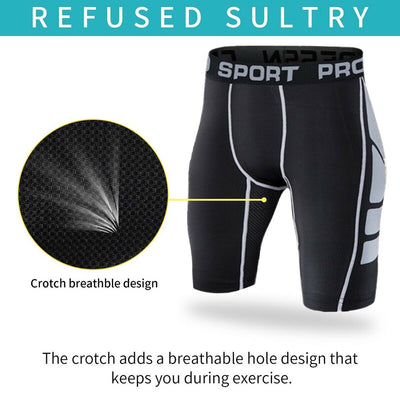 Sports Performance Active Cool Dry Compression Shorts Athletic Underwear for Men