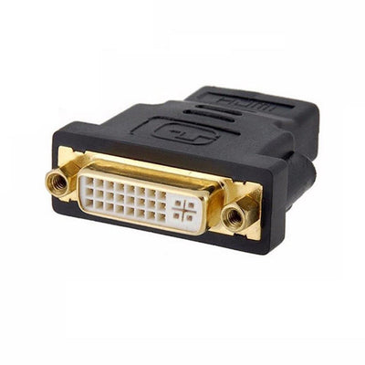 Gold Plated HDMI Male to DVI Female 24 + 5 Pin Adapter Connector for HDTV DVD