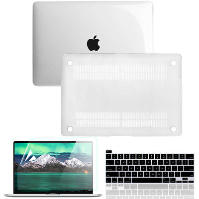 For MacBook Pro 16 inch A2141 Plastic Hard Shell&Keyboard Cover&Screen Protector