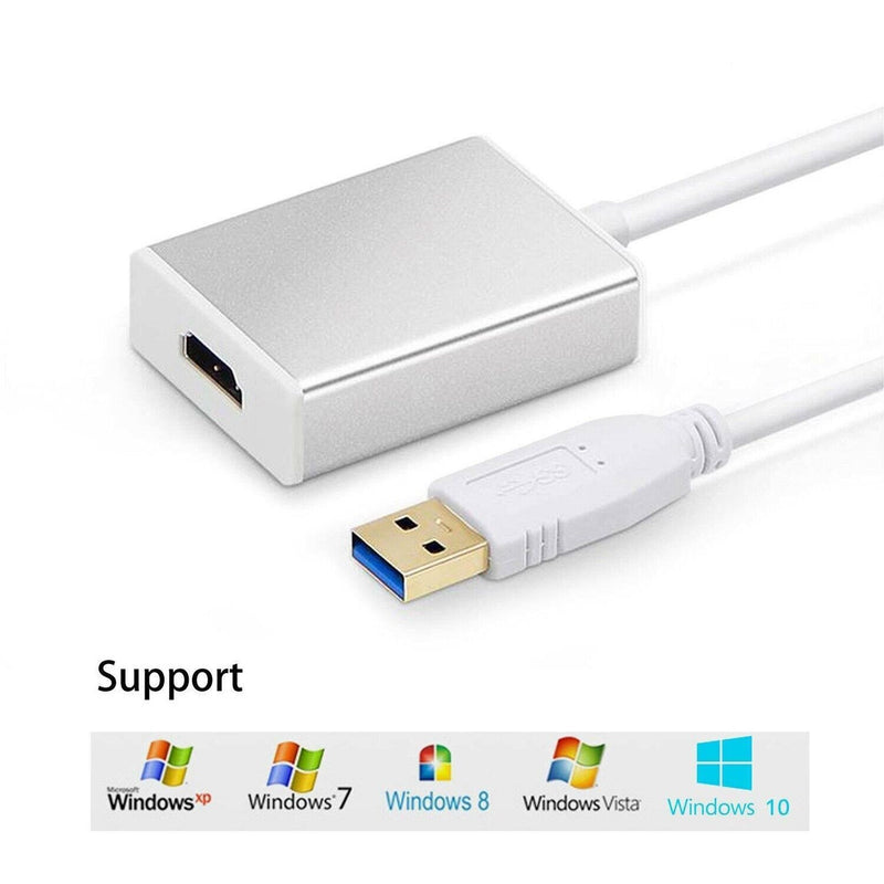 Converter USB 3.0 to HDMI Display Graphic Adapter For Laptop PC HD 1080P