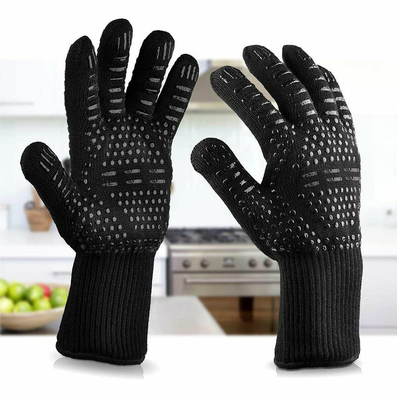 Breathable BBQ Gloves Extreme Heat Resistant for Baking Smoking Cooking Grilling