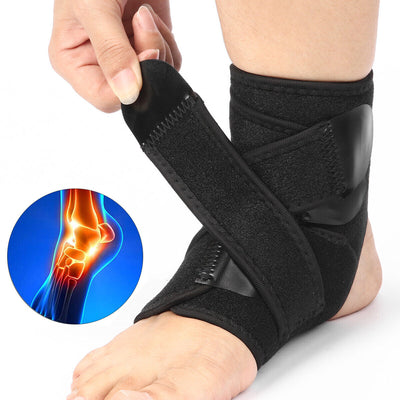 Breathable Adjustable Compression Sleeve Knee Support Brace/ Ankle Support Brace