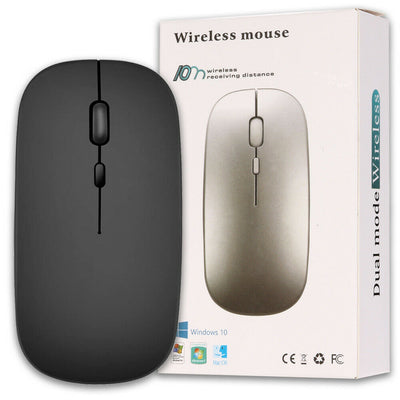 Rechargeable Bluetooth Wireless Mouse, Dual Mode(Bluetooth 5.0 & 2.4G Wireless)