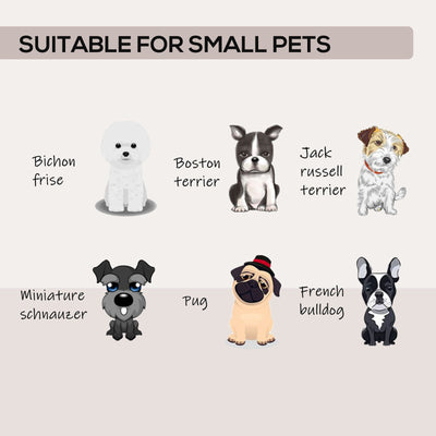 Folding Portable Pet Playpen Soft Dog Cat Puppy with Carrying Bag Black