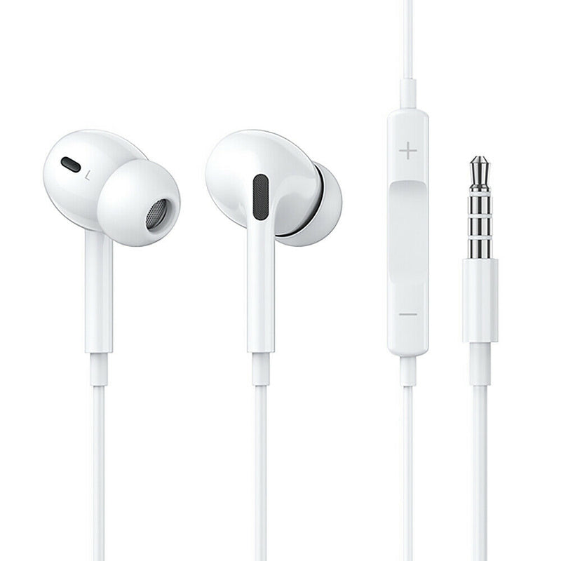 Noise Isolation Stereo Wired In-Ear Headphones w/Mic for Apple iPhone/iPad/iPod