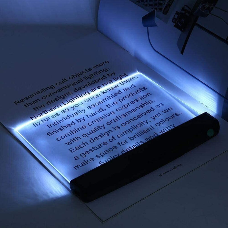 LED Panel Book Light Reading Night Light For Eye Protection Student Night Lamp