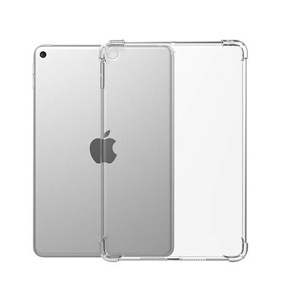 For Apple iPad 9th Gen 10.2inch Shock Absorption TPU Bumper Cushion Case - Clear