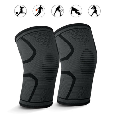 2 Pack Knee Compression Sleeve - Knee Brace for Knee Pain for Men & Women CA