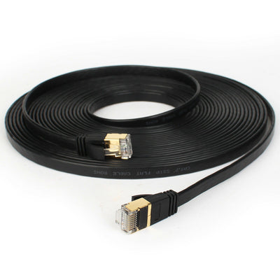 Long Cat 7 Ethernet Shielded(STP) 10GB Fastest Network Cable - 25FT