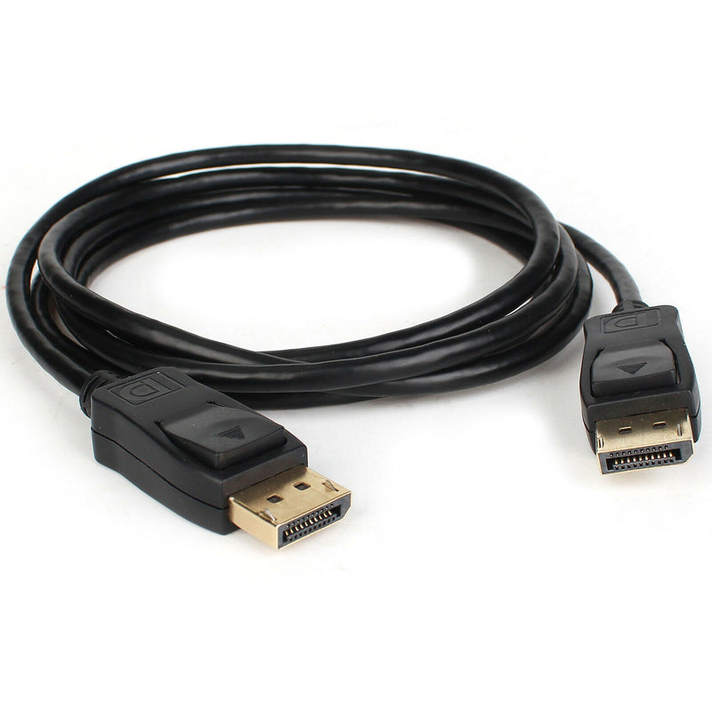 Gold Plated DisplayPort to DisplayPort Cable 6Feet - 4K Resolution Ready 4K@30Hz