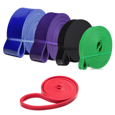 Natural Latex Resistance Bands Up to 100 lbs for Men Women Home Gym Training CA