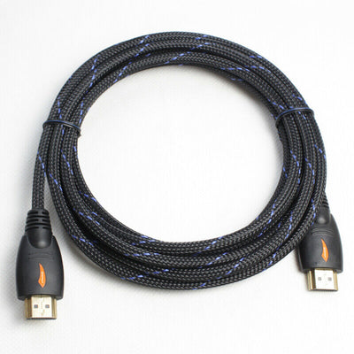 1080P HDMI Cable v1.4 High Speed 3D 30ft Long Wire Cord Braided With Ethernet CA