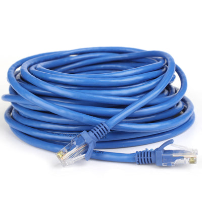 [6-100FT] Cat 6 Ethernet Patch Cable 550 MHz for Xbox,PS4,PS3,Modem,Router-BLUE