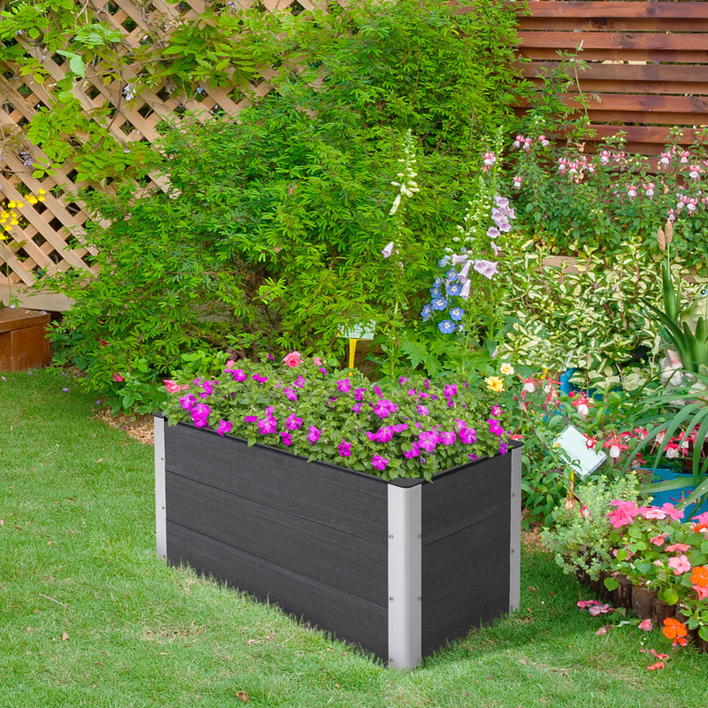 3&apos; x 2&apos; x 2&apos; Raised Garden Bed Portable Planter Box for Vegetables Flowers Herb