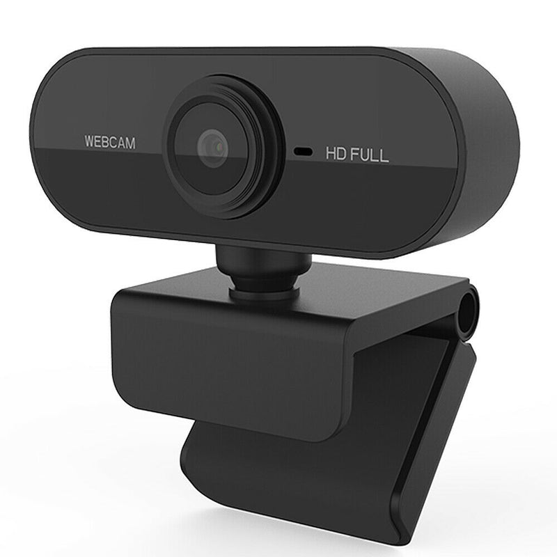 1080P FHD Webcam with Microphone & Privacy Cover for Conferencing, Video Calling