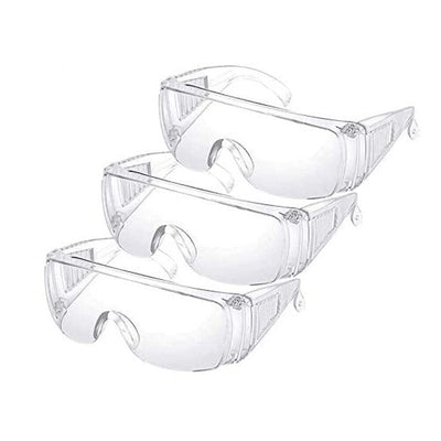 Safety Glasses Over Glasses Goggles Protective Eyewear for Work Lab Men Women CA