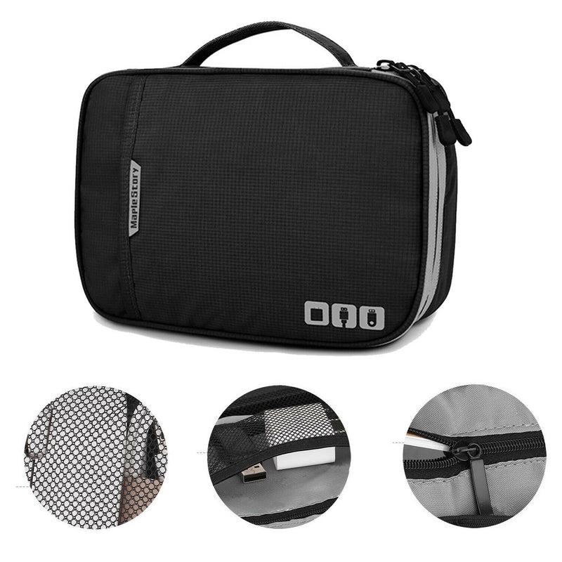 [Large Capacity & Water Resisitent] Portable Electronic Organizer Travel Bag CA
