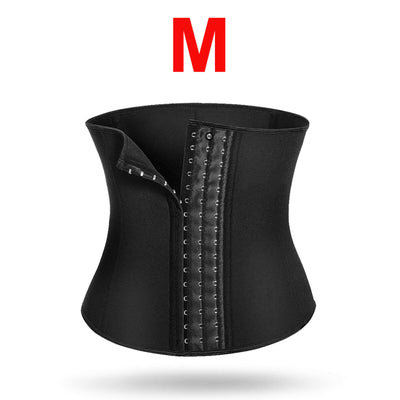 For Women Waist Trainer Corset Cincher Body Shaper with Steel Bones Extender CA