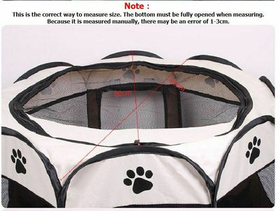 Dog Tent Portable House Breathable Outdoor Kennel Fence Pet Cats Room Playpen