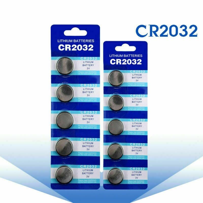 3 Volt 5pcs/pack CR2032 Battery Lithium Coin Button Battery for Remote CA