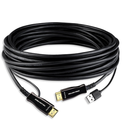 8K@120Hz Fiber Optic HDMI Cable-48Gbps Dynamic HDR4:4:4 3D eARC-15 25 30 50 66ft