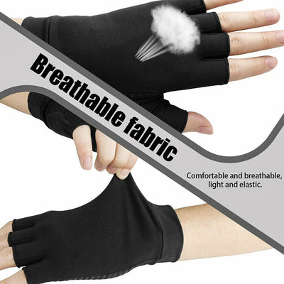 Medical Grade Quality Copper Infused Arthritis Compression Gloves for Men/Women