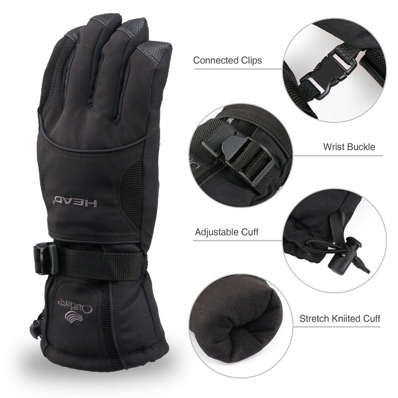 [Anti Slip & Windproof] Winter Thermal Warm Gloves with Thickened Fleece Lining