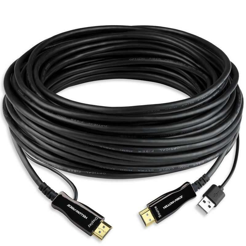 Ultra High Speed HDMI 2.1 Cable 8K, 4K 120Hz, 48Gbps, Fiber Optic, CL3 Rated CA