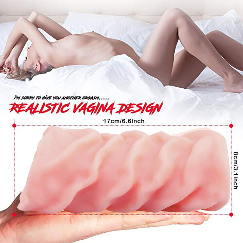 Adullt Toys Silicone Masturabation Tight Tunnel for Men Self-Pleasure Relax Body