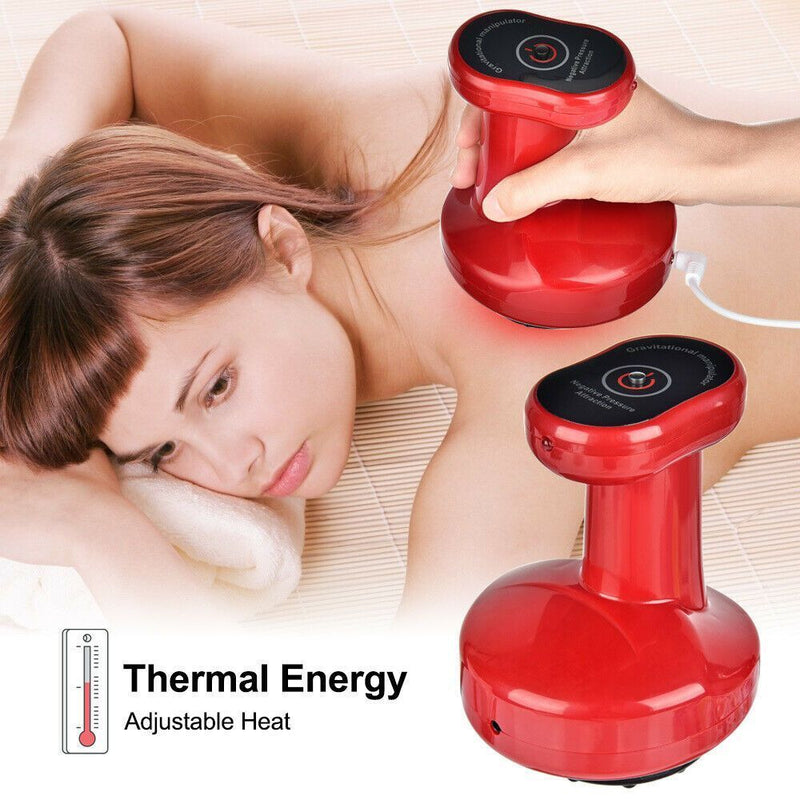 Electric Vacuum Cupping Massager Suction Guasha Scraping Body Slimming Machine