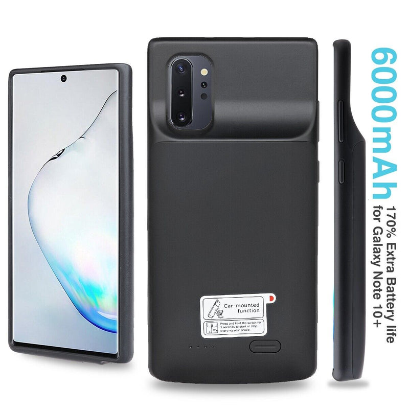 Samsung Galaxy Note 10+ 10 High Capacity 6000mAh Battery Case with S-Pen Hole