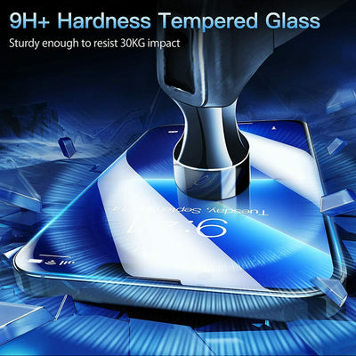 2PACK 3D HD Tempered Glass Film, No Bubbles at The Edges for iPhone 13 Pro 6.1"