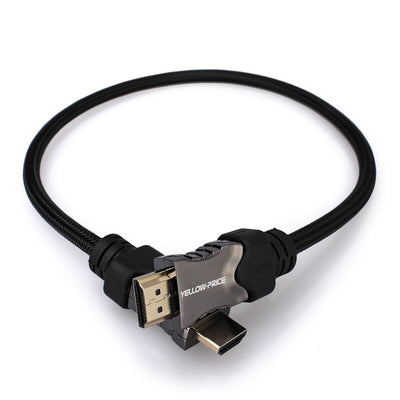 YELLOWPRICE HDMI 2.1 8k 4k Braided Cable - 120Hz 60Hz HDCP 2.2 eARC 3D, 10FT/3M