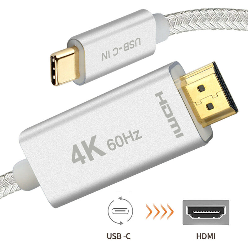 USB Type-C to 4K HDMI Adapter for MacBook Pro 13" A2289 / A2251 2020 (6ft)