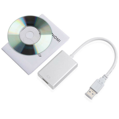 Converter USB 3.0 to HDMI Display Graphic Adapter For Laptop PC HD 1080P