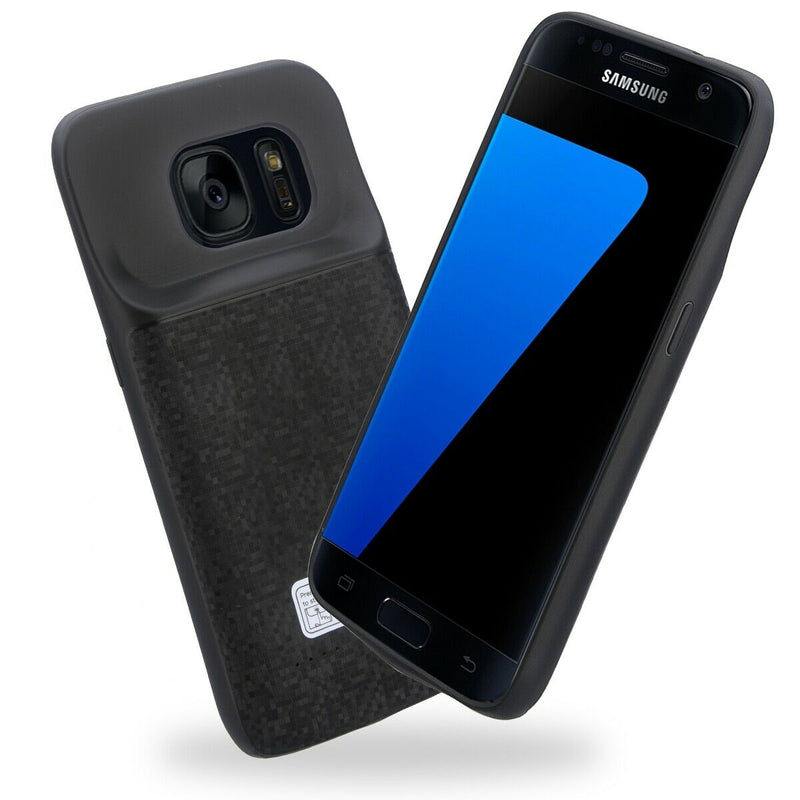 Samsung Galaxy S7 / S7 Edge Slim & Light Rechargeable Extended Charging Case CA