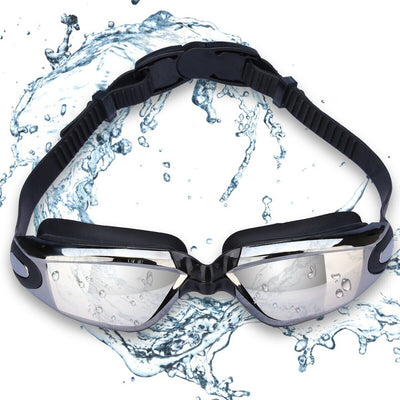 Pro Swimming Goggles No Leaking Anti Fog UV Crystal Clear Vision with Free Case