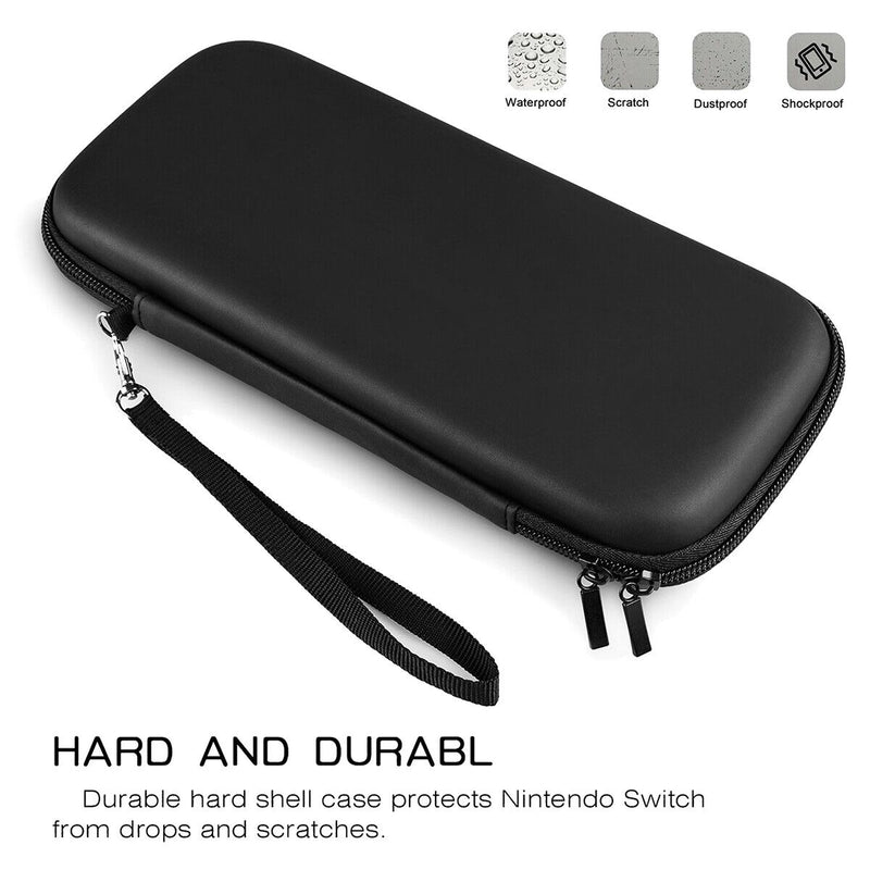 Portable Travel Carrying Case w/ Multiple Storage for Nintendo Switch Lite 2019