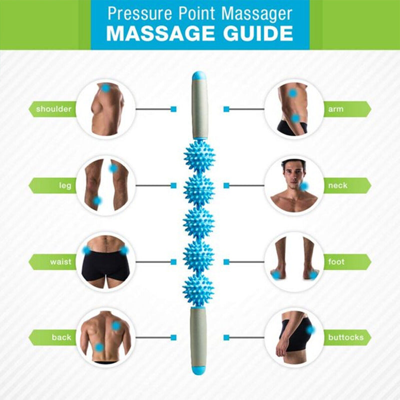 CAFascia Massager Roller Stick Lymphatic Massager Tension Reduction,Deep Release