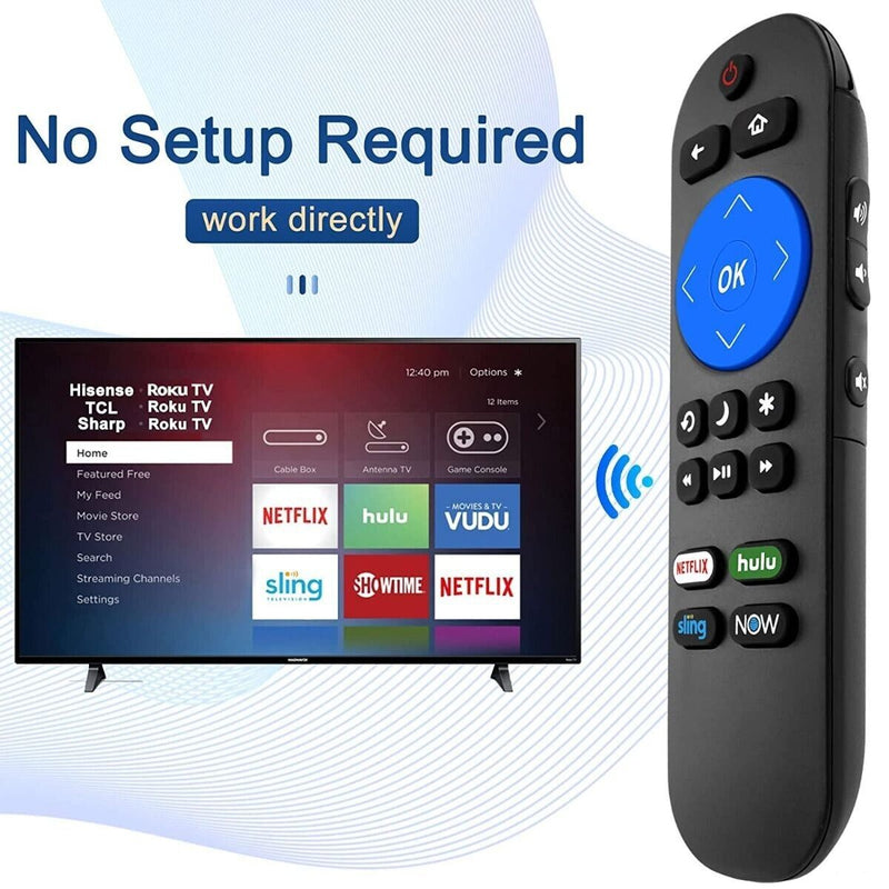 TV Replacement Smart Remote Control Compatible with Hisense TV (All models)