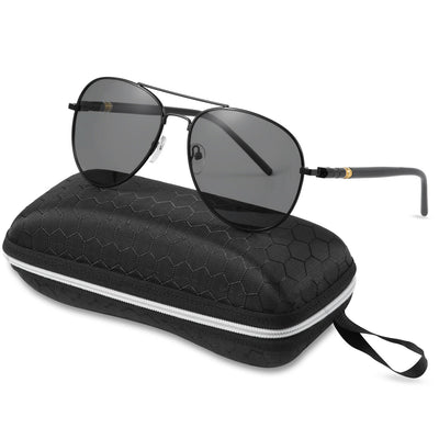 Classic Polarized Ultra Lightweight Aviator Sunglasses - 100% UV Protection CA