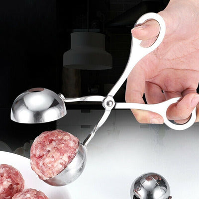 Meat Baller Maker Non Stick Spoon Thick For Kitchen Stainless Steel Mold CA