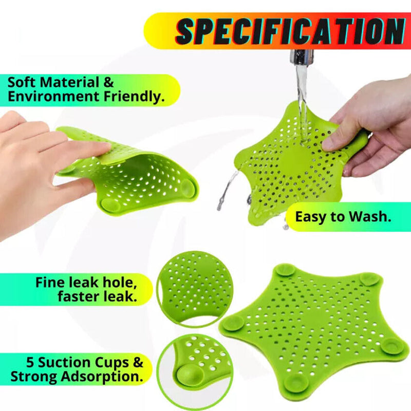 Bathroom Drain Hair Catcher Bath Stopper Sink Plug Strainer Shower Filter Covers