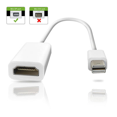 1080p HD Mini Display Port to HDMI Converter Adapter Male to Female Cable