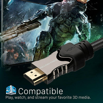 Certified 8K HDMI 2.1 Cable Ultra High Speed Supports 48Gbps 8K@60Hz 4K@120Hz CA