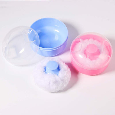 NEWSponge Case Baby Powder Puff Newborn Care Body Soft Tool Infant Puff Product