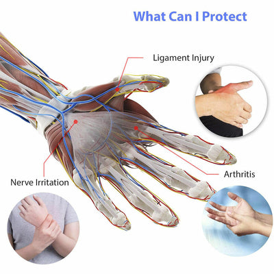 Medical Grade Quality Copper Infused Arthritis Compression Gloves for Men/Women